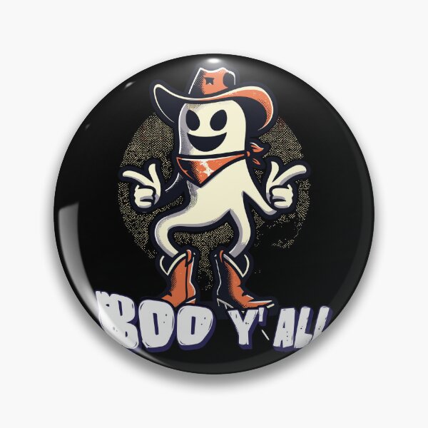 Item preview, Boo Y'all Cowboy Ghosts Good Mood Ghosts designed and sold by LuminOrb.