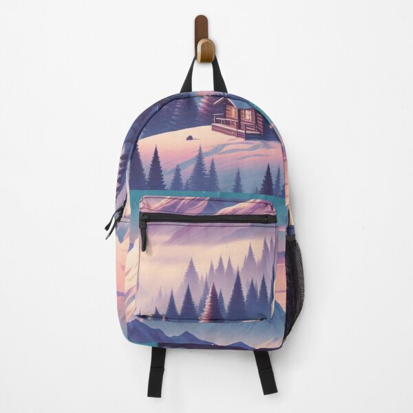 Item preview, snow capped peaks landscape designed and sold by Dominika Farkašová.