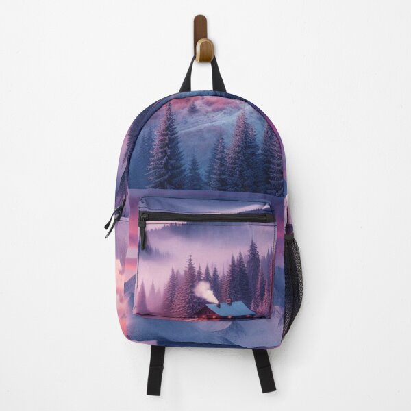 Item preview, mist over pine forests designed and sold by Dominika Farkašová.