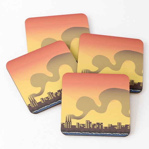 Item preview, Smoggy City in the Sun designed and sold by Barrett York.