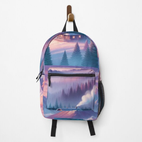 Item preview, pine forest with morning mist designed and sold by Dominika Farkašová.