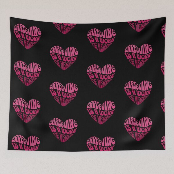 Item preview, Caregiving is a work of heart.  designed and sold by Encompassing Threads.