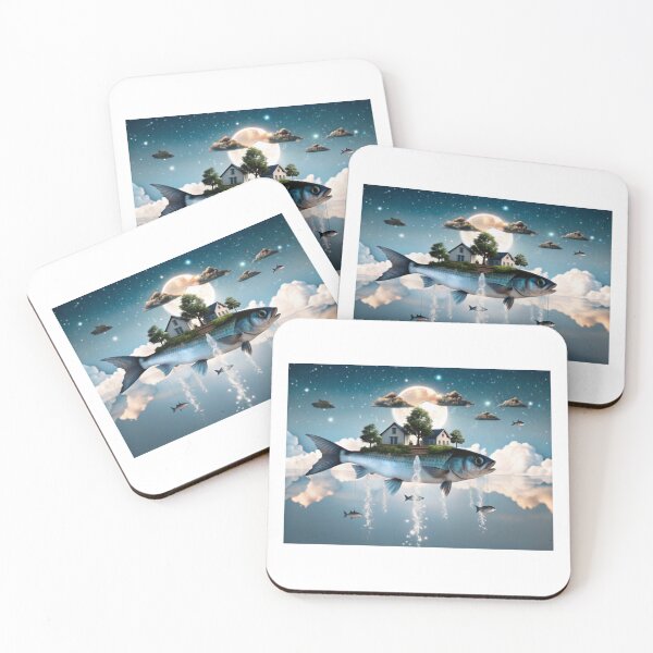 Item preview, Dreamscape Odyssey: The Floating Realm designed and sold by Colorful-Garden.