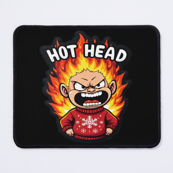 Item preview, Angry Hot Head  designed and sold by AlphaTeez.