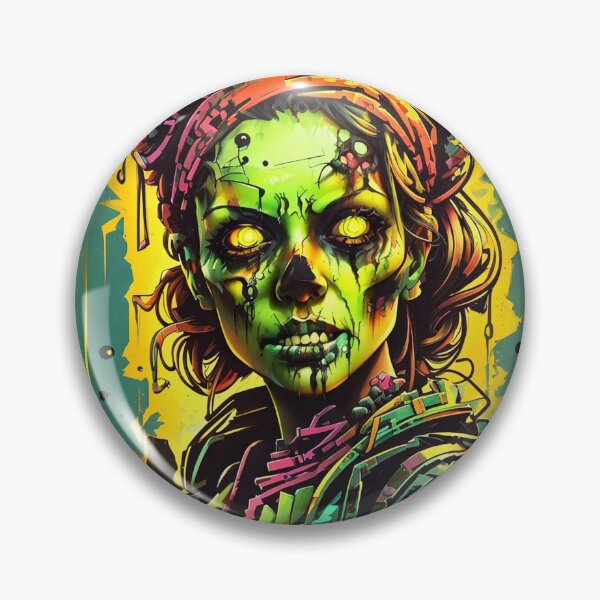 Item preview, Toxic Punk Russian Zombie Girl! designed and sold by halasaar01.