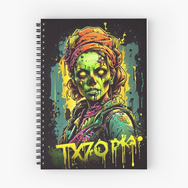 Item preview, Toxic Punk Russian Zombie Girl! designed and sold by halasaar01.