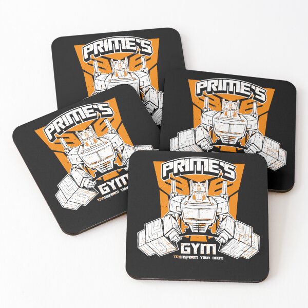 Item preview, Prime's Gym – Transform Your Body Robot Fitness Design designed and sold by thepixfactory.