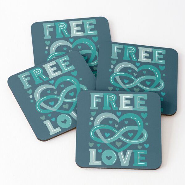 Item preview, Polyamory Symbol - Teal designed and sold by JoanNinjaHen.