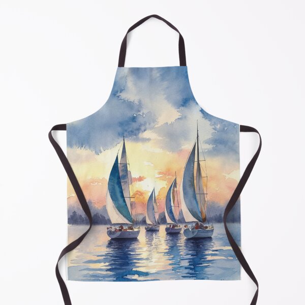 Artikelvorschau, Segelboote bei Sonnenuntergang entworfen und verkauft von Patricks-Art.