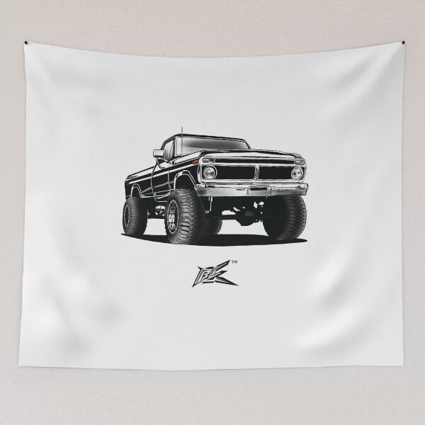 Item preview, ford f250 ranger lifted truck black  designed and sold by NaquashM.