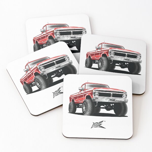 Item preview, ford f250 ranger lifted truck red designed and sold by NaquashM.