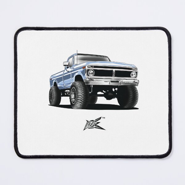 Item preview, ford f250 ranger lifted truck blue  designed and sold by NaquashM.