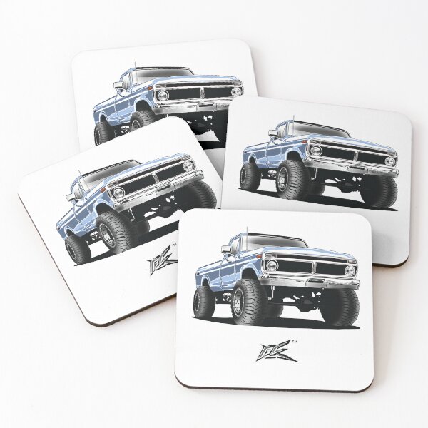 Item preview, ford f250 ranger lifted truck blue  designed and sold by NaquashM.