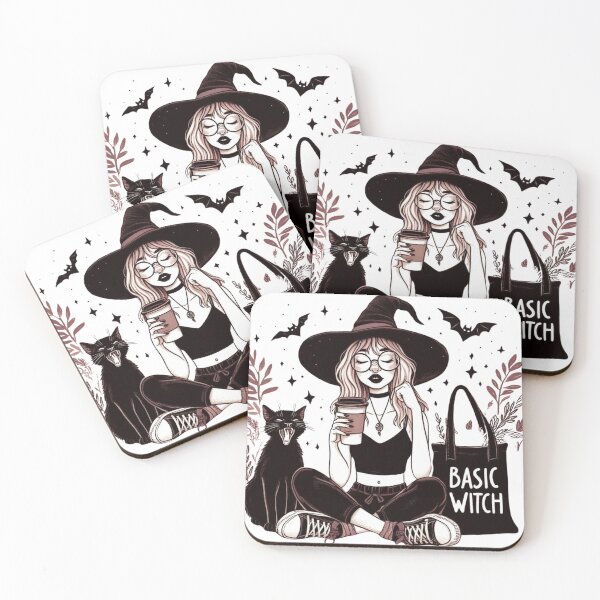 Item preview, Basic Witch Halloween Tee with Woman, Pumpkin, and Bats designed and sold by harmzk90.