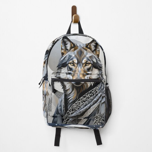 Item preview, Wolf Black & White Abstract Vintage Zentangle Art designed and sold by Witty Shirts.