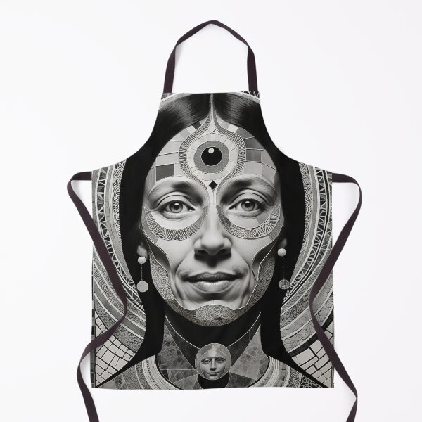 Item preview, Third Eye Black & White Abstract Vintage Zentangle Art designed and sold by Witty Shirts.