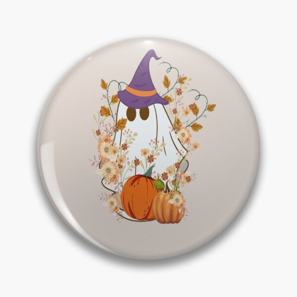 Artikelvorschau, Flower Gost, Halloween-Schriftzug, gruseliges Halloween-Kawaii-Spaßdesign, Vintage-Halloween, Kawaii-geschnitzte Kürbis-Vibes, Witches Brew und alles rund um Halloween entworfen und verkauft von Adri Barnard.