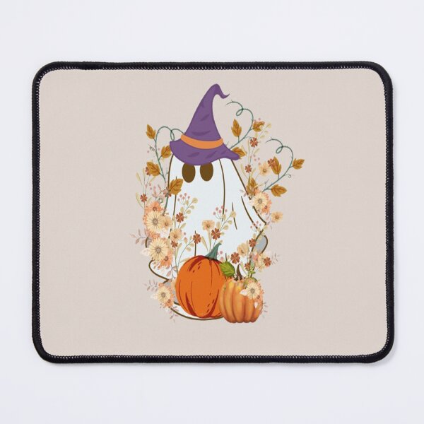 Item preview, Flower Gost, Halloween Lettering Spooky Halloween kawaii fun design, Vintage Halloween, Kawaii Carved Pumpkin Vibes,Witches Brew And All Things Halloween designed and sold by Adri Barnard.