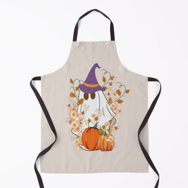 Item preview, Flower Gost,  Halloween Lettering Spooky Halloween kawaii fun design, Vintage Halloween, Kawaii Carved Pumpkin Vibes,Witches Brew And All Things Halloween designed and sold by Adri Barnard.