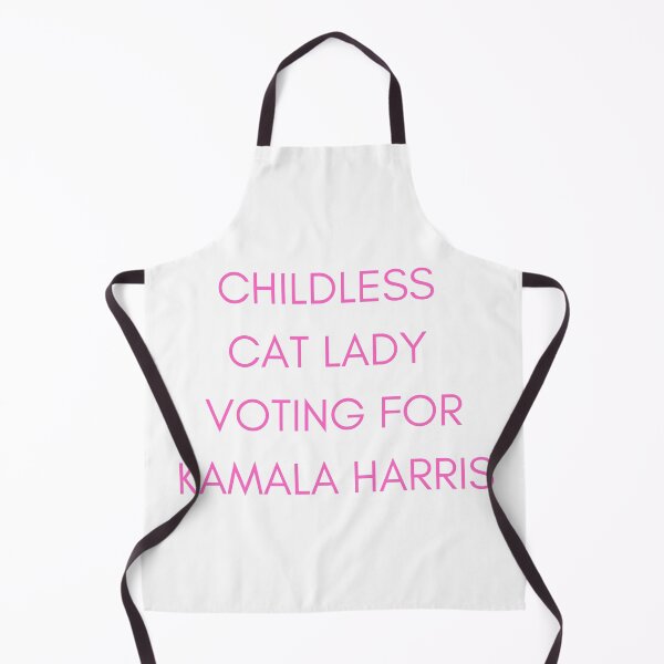 Item preview, Childless Cat Lady Voting Fot Kamala Harris US Election designed and sold by M-and-W.