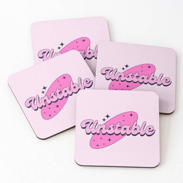 Item preview, UNSTABLE Ironic Vintage Aesthetic Text Art designed and sold by -Candy-Shop-.