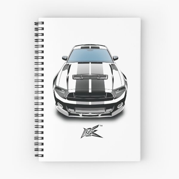 Item preview, ford mustang gt500 silver black stripes  designed and sold by NaquashM.