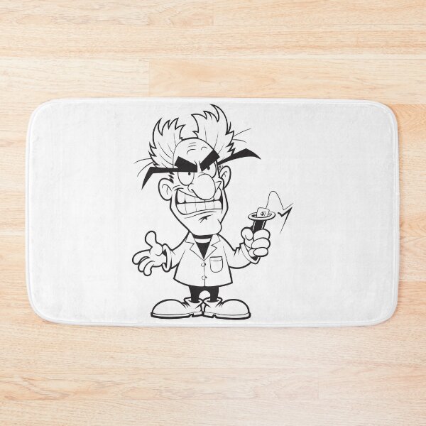 Item preview, Whimsical Mad Scientist: Exaggerated Doodle Character Design designed and sold by Pickmash.