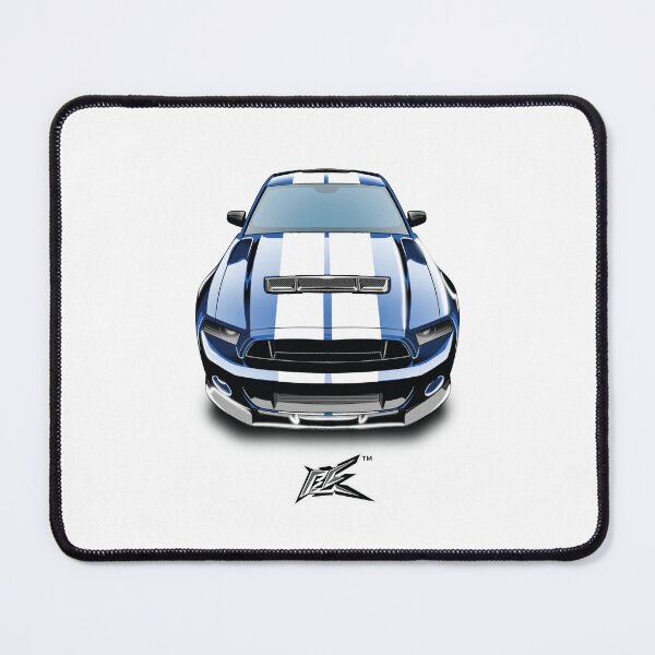 Item preview, ford mustang gt500 blue white stripes  designed and sold by NaquashM.