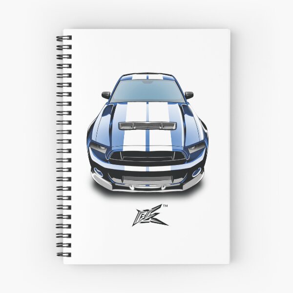 Item preview, ford mustang gt500 blue white stripes  designed and sold by NaquashM.