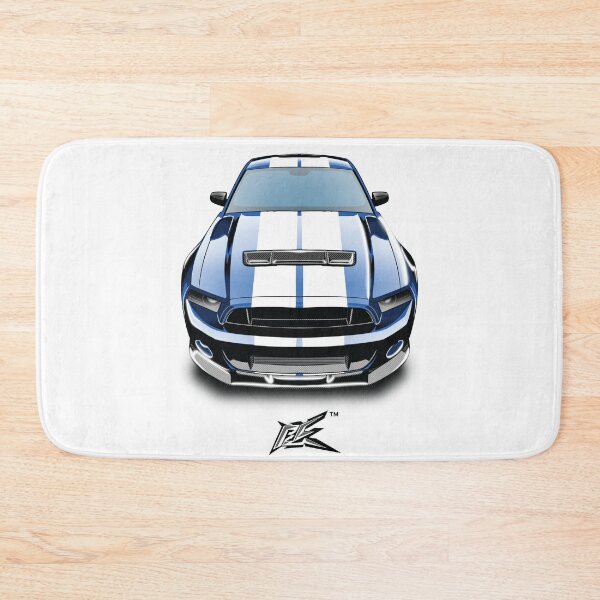 Item preview, ford mustang gt500 blue white stripes  designed and sold by NaquashM.