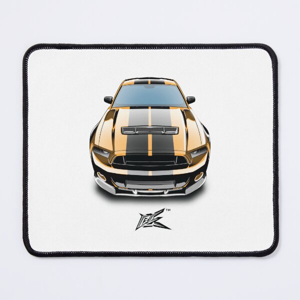 Item preview, ford mustang gt500 yellow black stripes  designed and sold by NaquashM.
