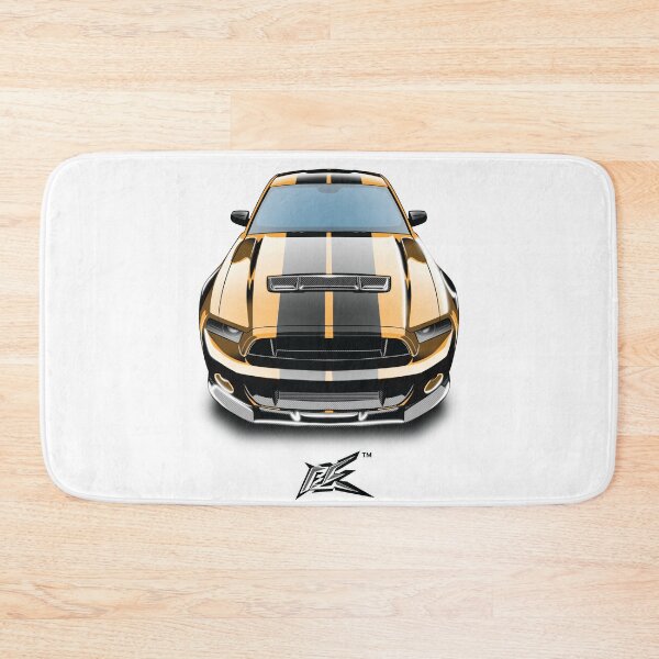 Item preview, ford mustang gt500 yellow black stripes  designed and sold by NaquashM.