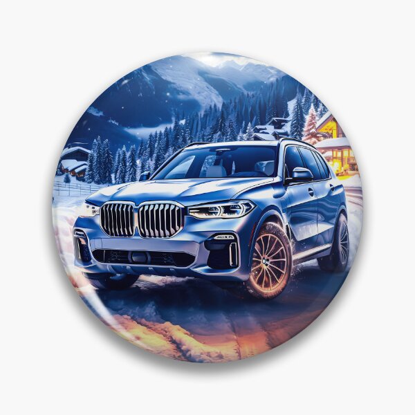 Item preview, SUV in Snow Covered Alpine Setting designed and sold by RevUpDesign.