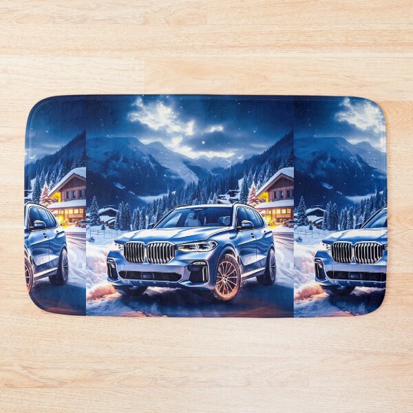 Item preview, SUV in Snow Covered Alpine Setting designed and sold by RevUpDesign.