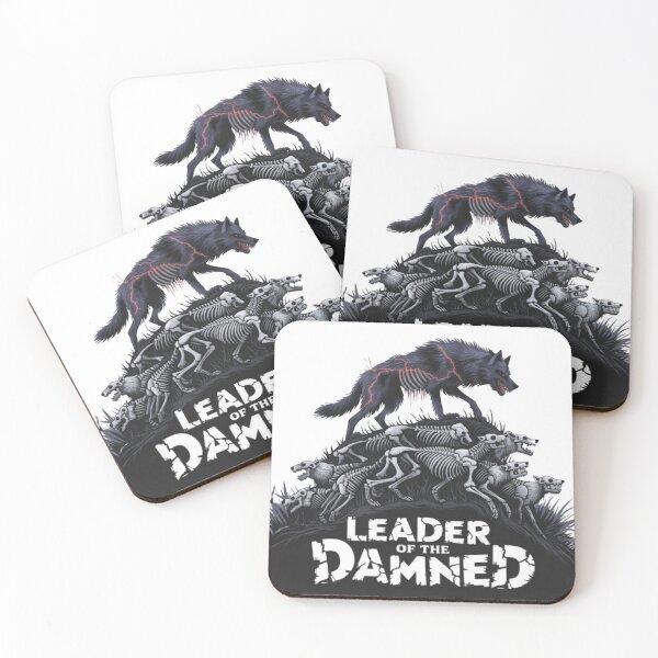 Item preview, Leader of the Damned - Alpha Wolf in Haunted Wasteland designed and sold by DITCHB .
