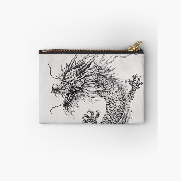 Item preview, Black and white Chinese Dragon designed and sold by Pencil-Art.