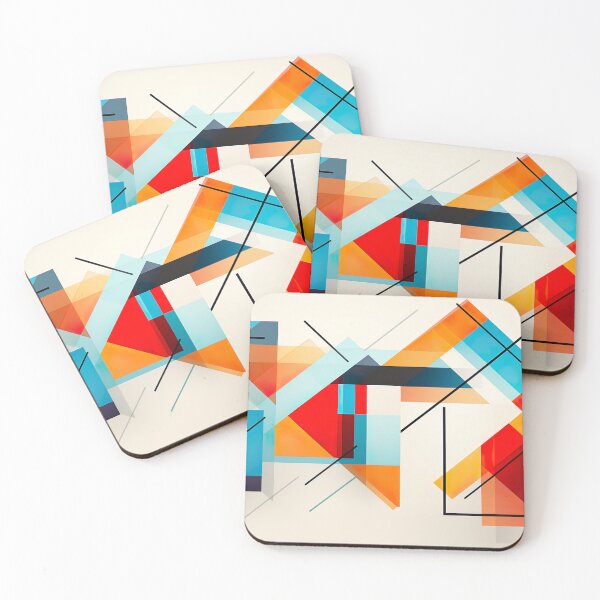 Item preview, Constructivism - Quadrilaterals designed and sold by KootenayDesigns.