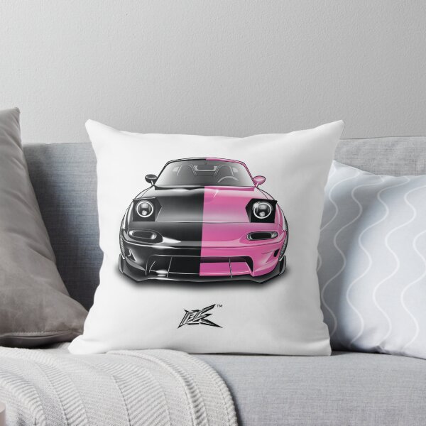 Artikelvorschau, Mazda Miata NA der ersten Generation, schwarz-pink entworfen und verkauft von NaquashM.