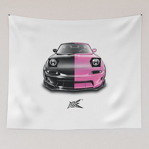 Item preview, mazda miata na first gen black pink designed and sold by NaquashM.