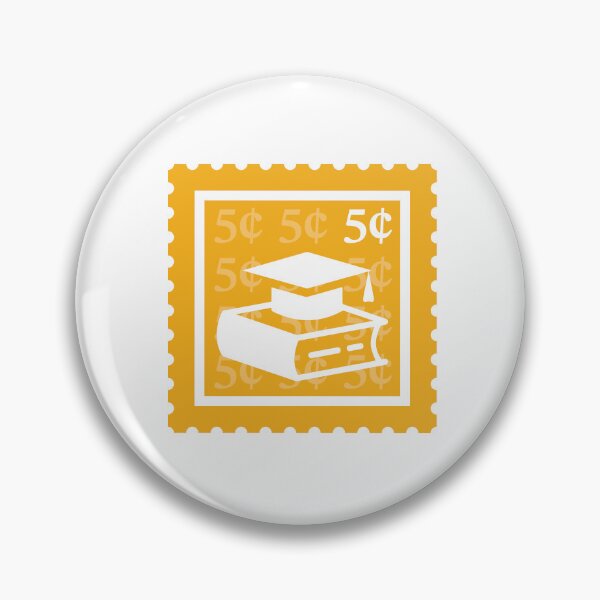 Item preview, Education | Yellow Gold & White Stamps | College Counseling Major | Teaching Graduate School Class | Educator Teacher Job | University Degree Minor | StampHeed 004 designed and sold by StampHeed.
