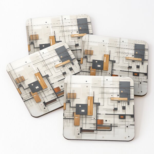 Item preview, Constructivism - Rectangular Modules designed and sold by KootenayDesigns.