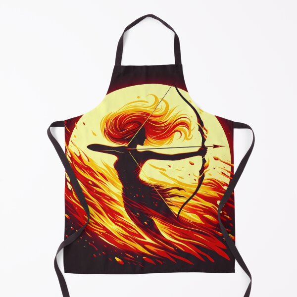 Item preview, Lava Fire Archer, Ai Generated Art designed and sold by ACC .