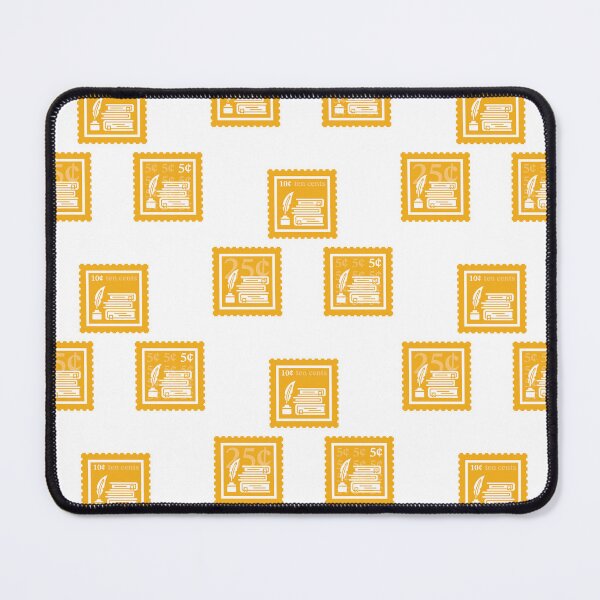 Item preview, English | Yellow Gold & White Stamps | College Literature Writer Major | Creative Writing Poetry Graduate School Class | Books Author Job | University Degree Minor | StampHeed 004 designed and sold by StampHeed.