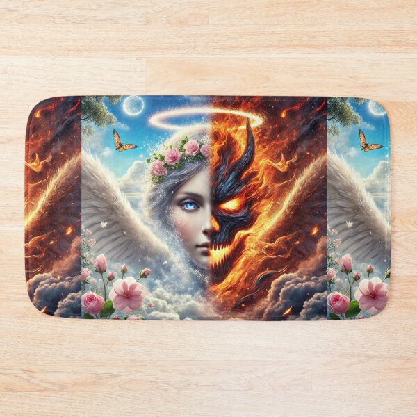 Item preview, The Battle Within: Angelic Purity vs Fiery Chaos designed and sold by Meta2Physical.