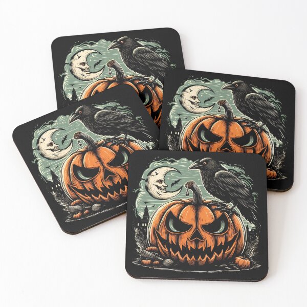 Item preview, Vintage Pumpkin Scene Halloween  designed and sold by svarupa.