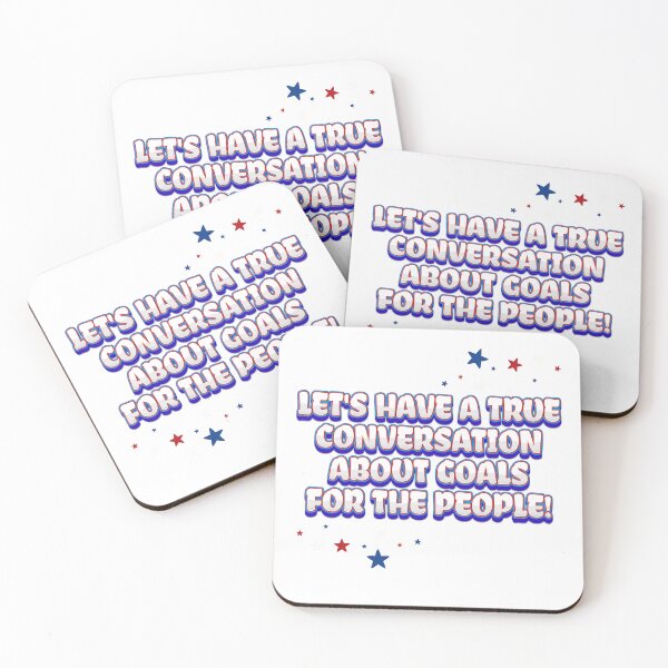 Item preview, Let's have a true conversation about goals for the people! designed and sold by FitEnvy.