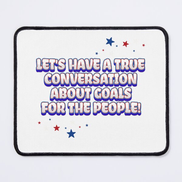 Item preview, Let's have a true conversation about goals for the people! designed and sold by FitEnvy.