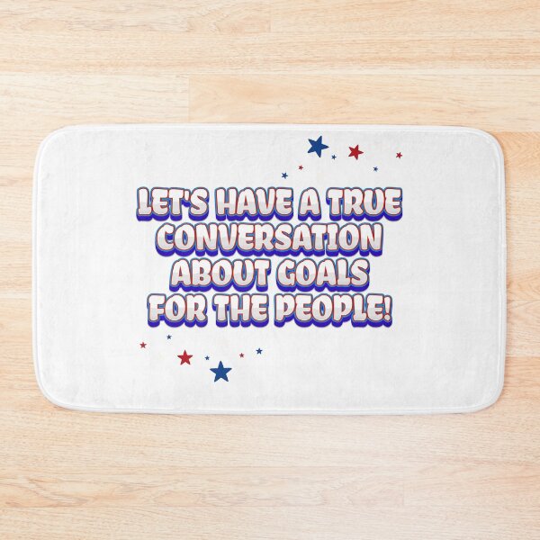 Item preview, Let's have a true conversation about goals for the people! designed and sold by FitEnvy.