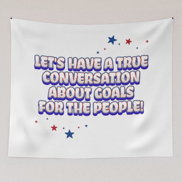 Item preview, Let's have a true conversation about goals for the people! designed and sold by FitEnvy.