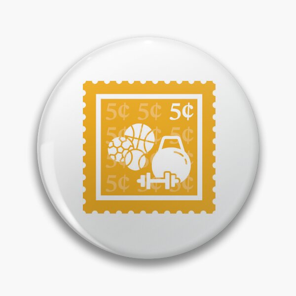 Item preview, Exercise Science | Yellow Gold & White Stamps | College Sport Management Major | Gym Kinesiology Graduate School Class | Sports Coaching Job | University Degree Minor | StampHeed 004 designed and sold by StampHeed.